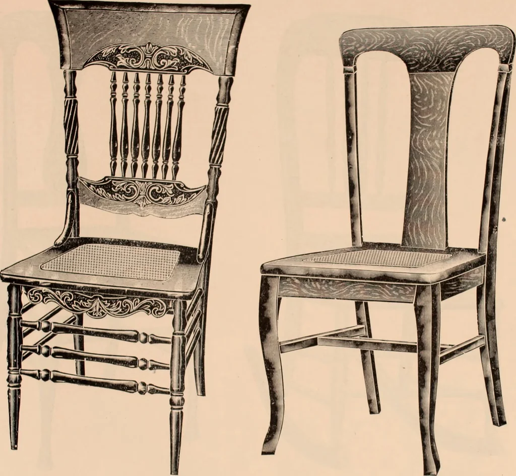 An illustration from Furniture catalogue season 1907-1908 / Baltimore Bargain House., 1907, leaf 10