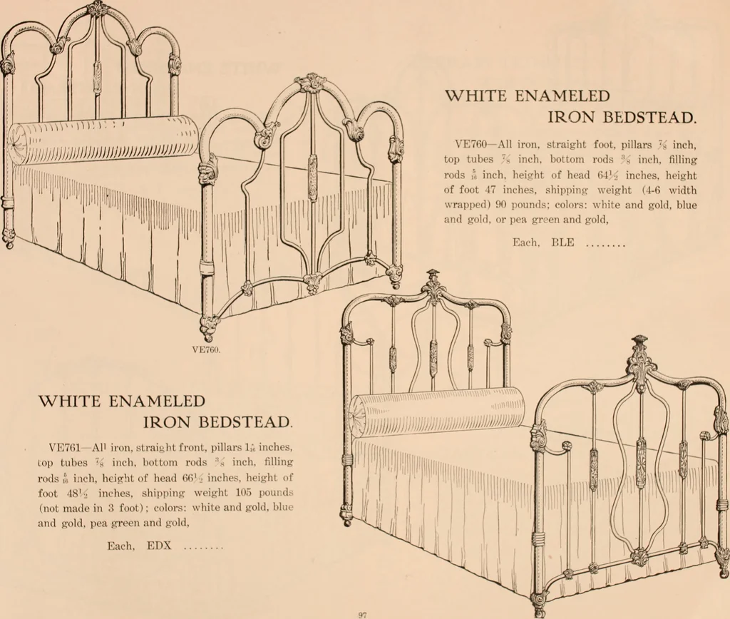 An illustration from Furniture catalogue season 1907-1908 / Baltimore Bargain House., 1907, leaf 100