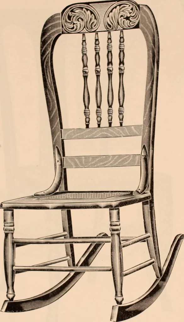 An illustration from Furniture catalogue season 1907-1908 / Baltimore Bargain House., 1907, leaf 11
