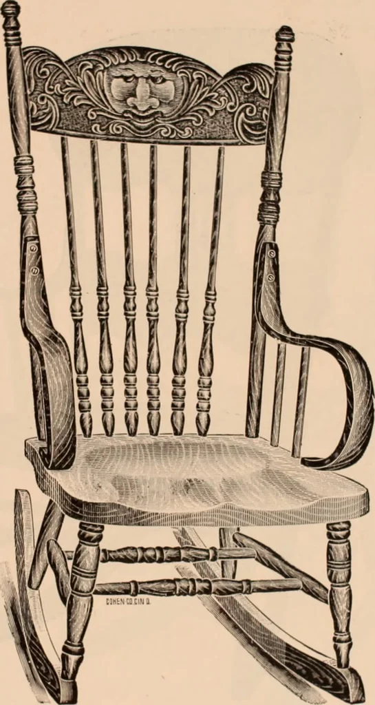 An illustration from Furniture catalogue season 1907-1908 / Baltimore Bargain House., 1907, leaf 12