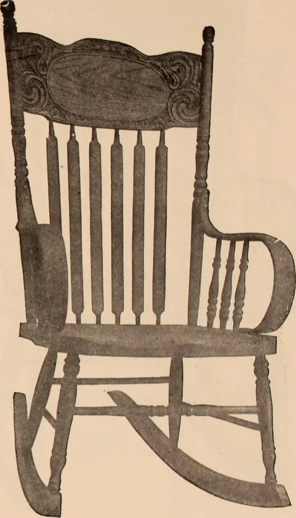 An illustration from Furniture catalogue season 1907-1908 / Baltimore Bargain House., 1907, leaf 12