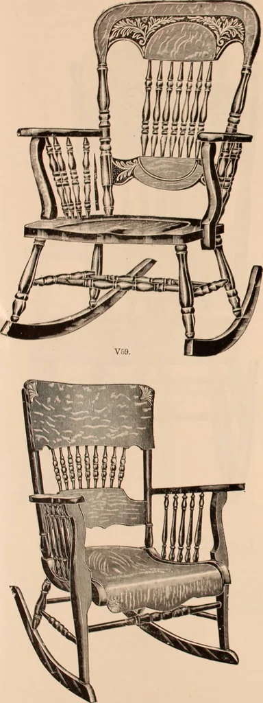 An illustration from Furniture catalogue season 1907-1908 / Baltimore Bargain House., 1907, leaf 18