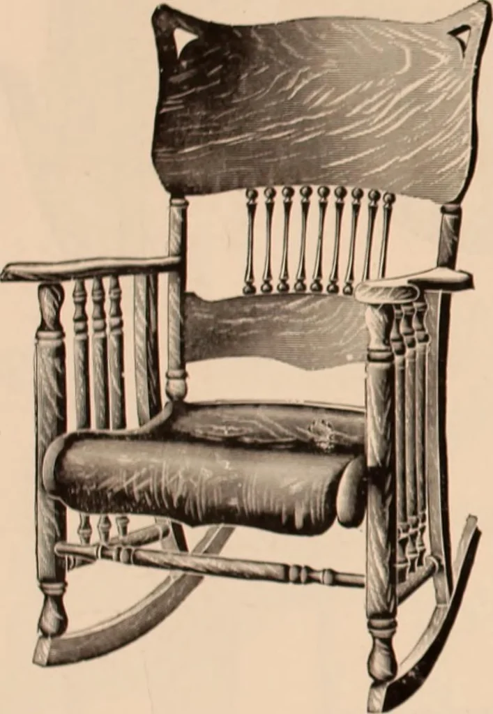 An illustration from Furniture catalogue season 1907-1908 / Baltimore Bargain House., 1907, leaf 19