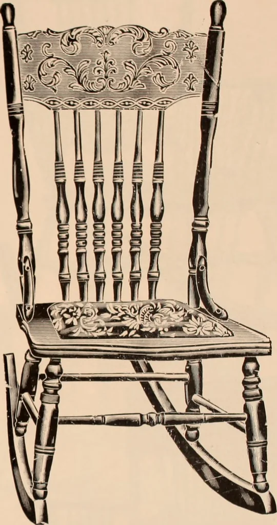 An illustration from Furniture catalogue season 1907-1908 / Baltimore Bargain House., 1907, leaf 19