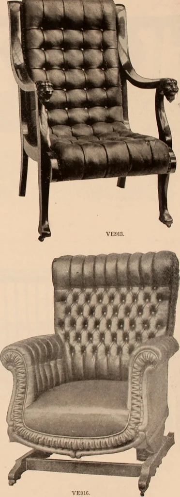 An illustration from Furniture catalogue season 1907-1908 / Baltimore Bargain House., 1907, leaf 36