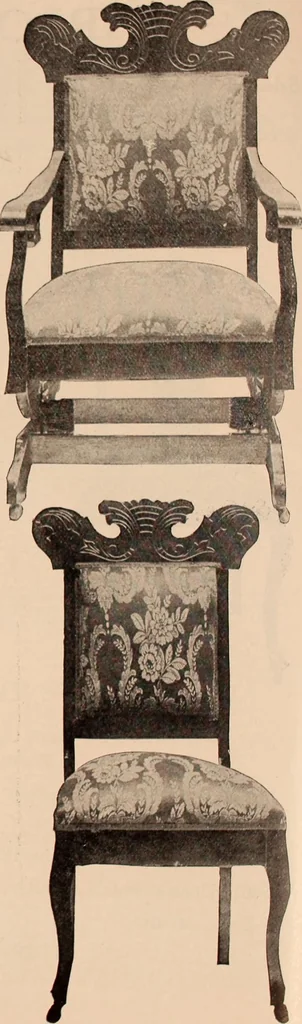 An illustration from Furniture catalogue season 1907-1908 / Baltimore Bargain House., 1907, leaf 45
