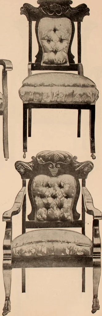 An illustration from Furniture catalogue season 1907-1908 / Baltimore Bargain House., 1907, leaf 46