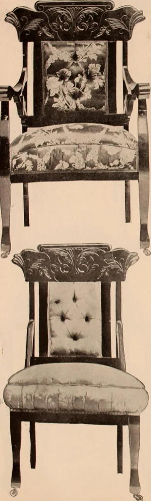 An illustration from Furniture catalogue season 1907-1908 / Baltimore Bargain House., 1907, leaf 47