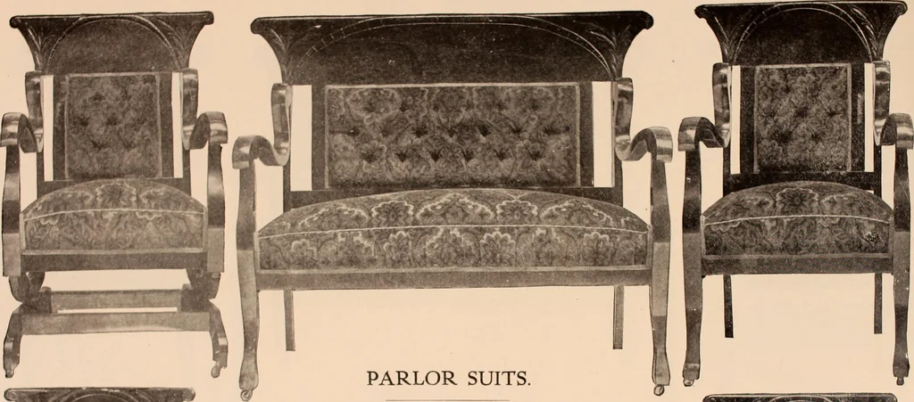 An illustration from Furniture catalogue season 1907-1908 / Baltimore Bargain House., 1907, leaf 49
