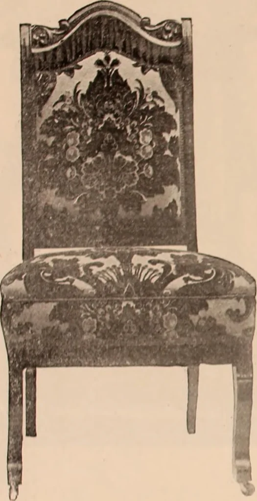 An illustration from Furniture catalogue season 1907-1908 / Baltimore Bargain House., 1907, leaf 51
