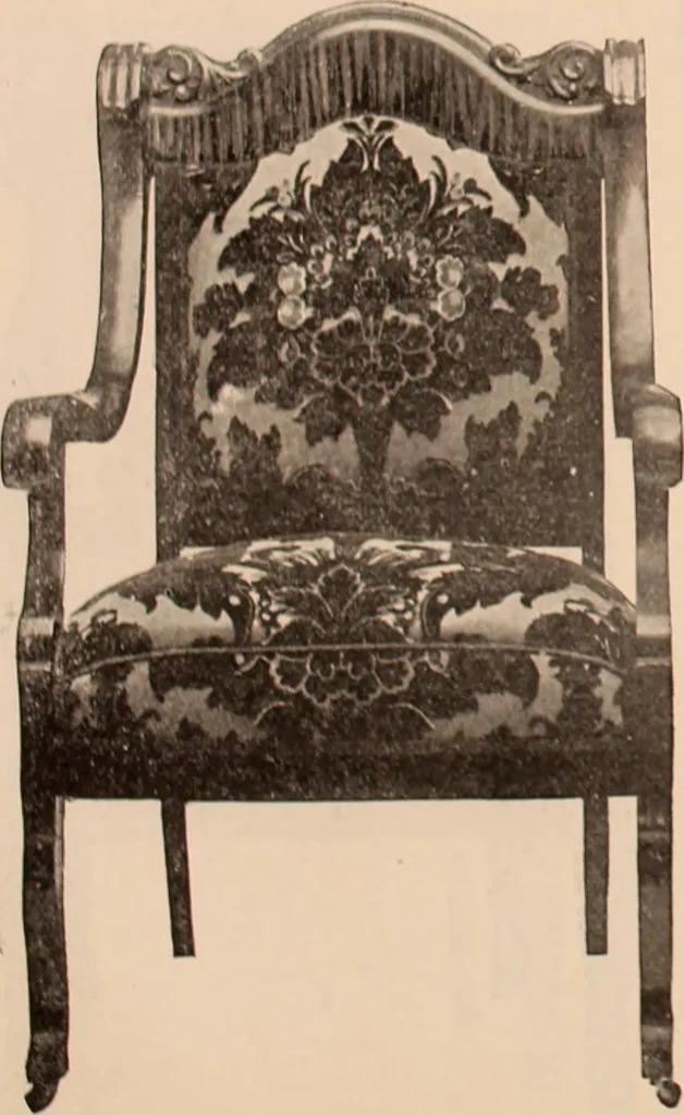 An illustration from Furniture catalogue season 1907-1908 / Baltimore Bargain House., 1907, leaf 51