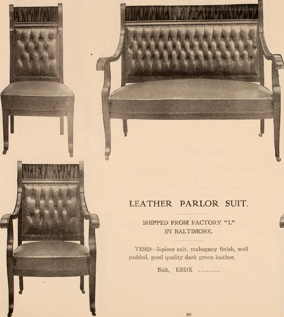 An illustration from Furniture catalogue season 1907-1908 / Baltimore Bargain House., 1907, leaf 53