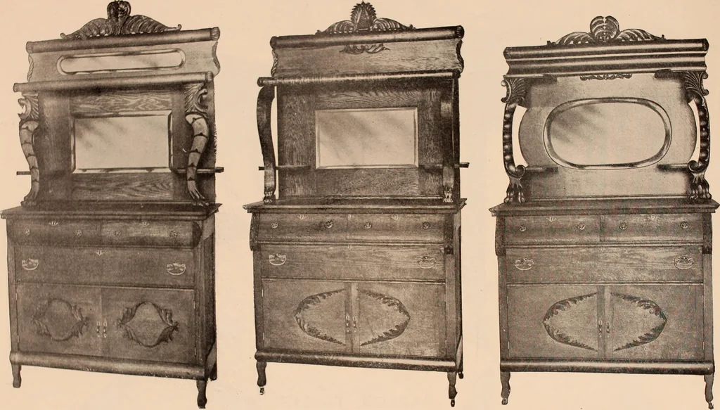 An illustration from Furniture catalogue season 1907-1908 / Baltimore Bargain House., 1907, leaf 61