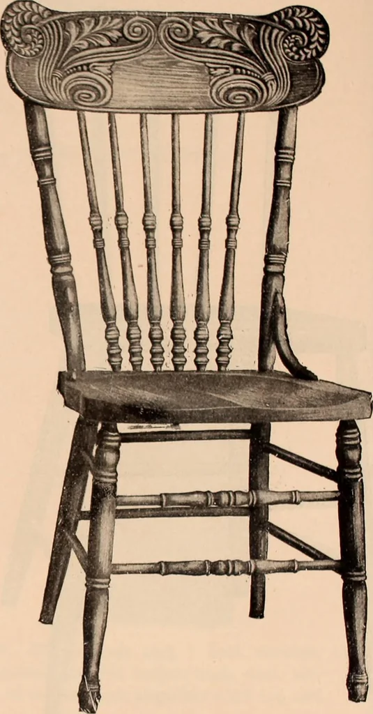 An illustration from Furniture catalogue season 1907-1908 / Baltimore Bargain House., 1907, leaf 7