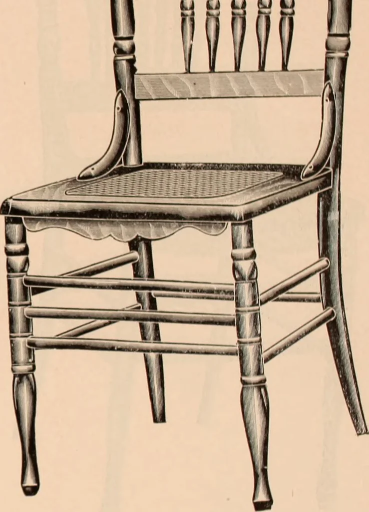 An illustration from Furniture catalogue season 1907-1908 / Baltimore Bargain House., 1907, leaf 8