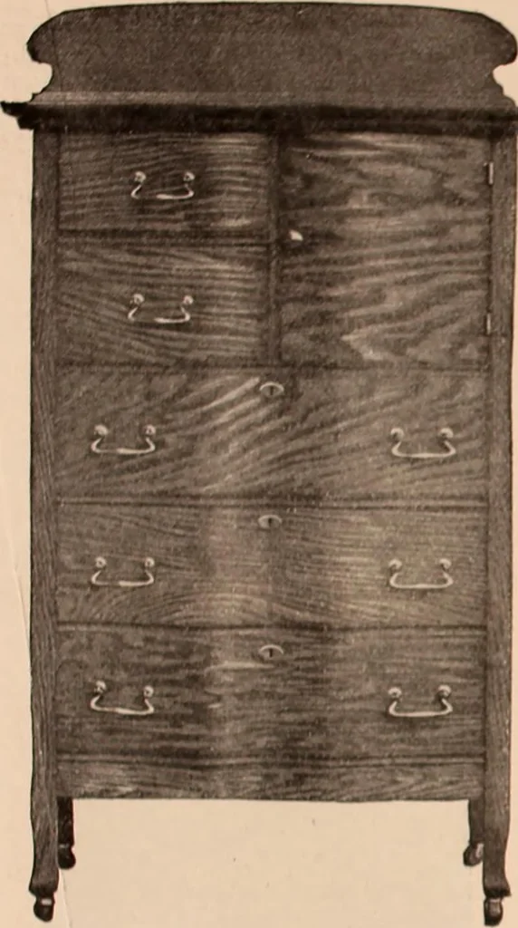 An illustration from Furniture catalogue season 1907-1908 / Baltimore Bargain House., 1907, leaf 84