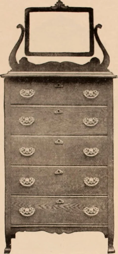 An illustration from Furniture catalogue season 1907-1908 / Baltimore Bargain House., 1907, leaf 84