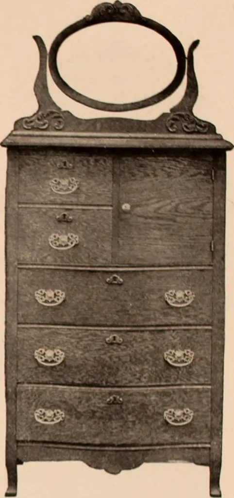 An illustration from Furniture catalogue season 1907-1908 / Baltimore Bargain House., 1907, leaf 84