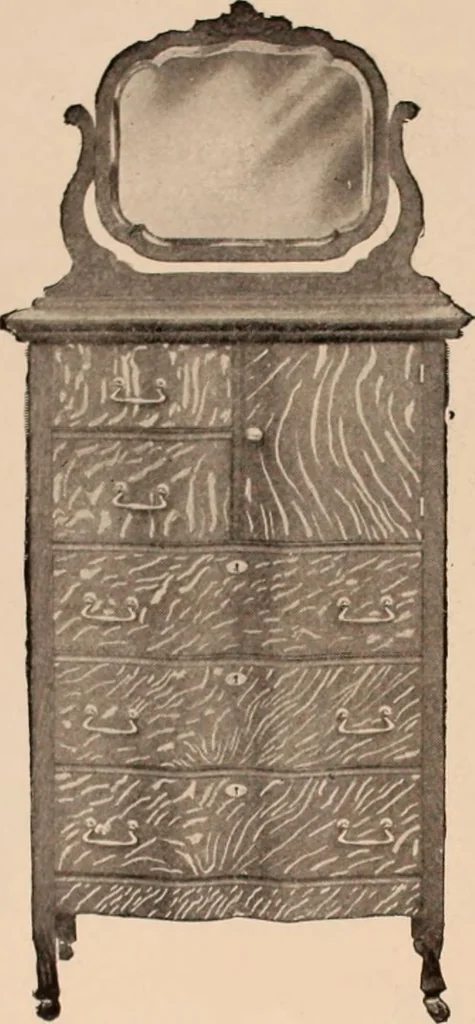 An illustration from Furniture catalogue season 1907-1908 / Baltimore Bargain House., 1907, leaf 85