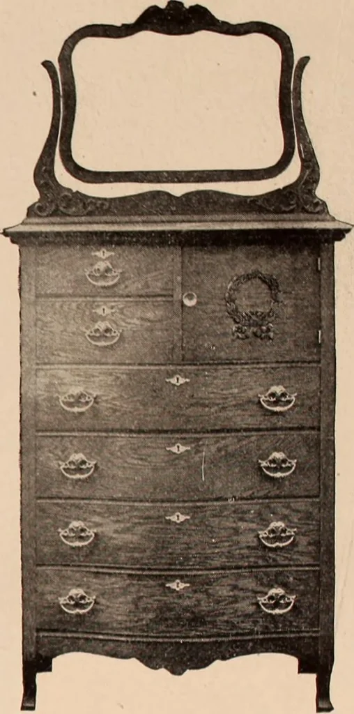 An illustration from Furniture catalogue season 1907-1908 / Baltimore Bargain House., 1907, leaf 85