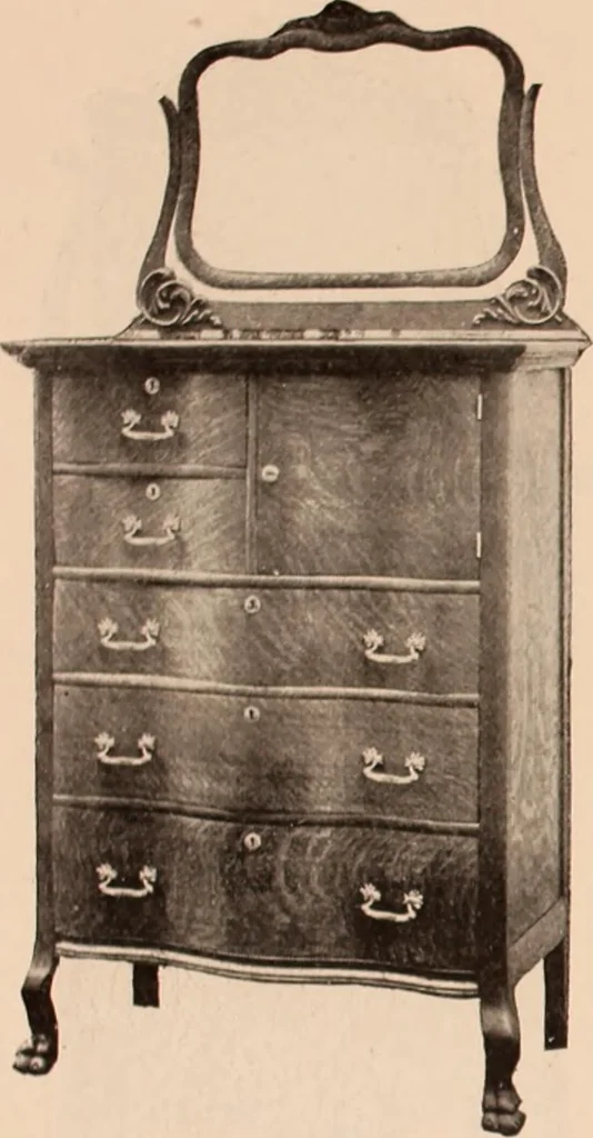 An illustration from Furniture catalogue season 1907-1908 / Baltimore Bargain House., 1907, leaf 87