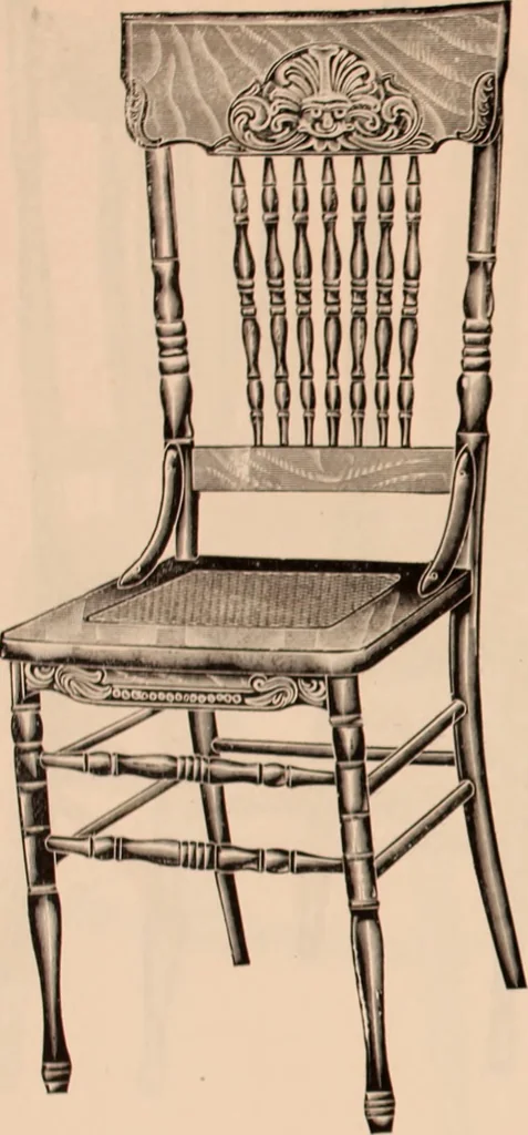 An illustration from Furniture catalogue season 1907-1908 / Baltimore Bargain House., 1907, leaf 9