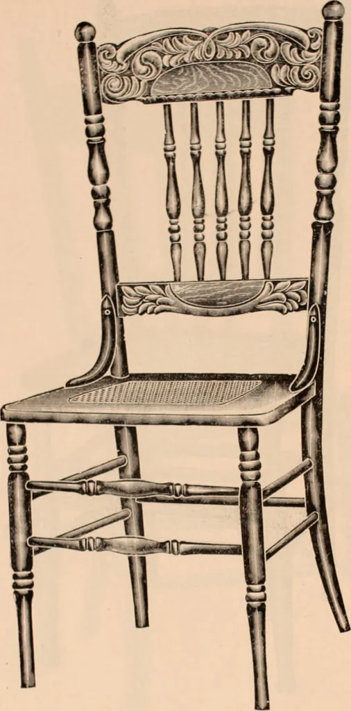 An illustration from Furniture catalogue season 1907-1908 / Baltimore Bargain House., 1907, leaf 9