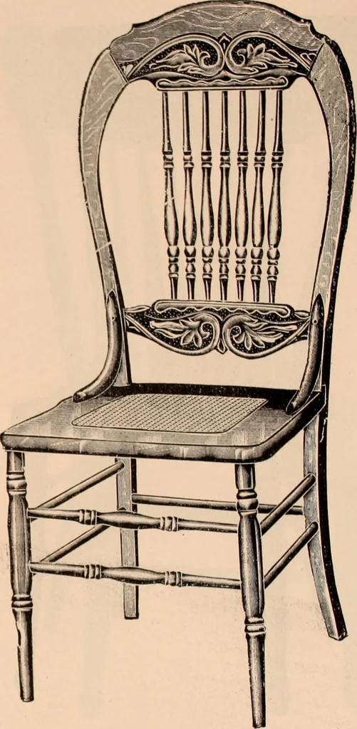 An illustration from Furniture catalogue season 1907-1908 / Baltimore Bargain House., 1907, leaf 9