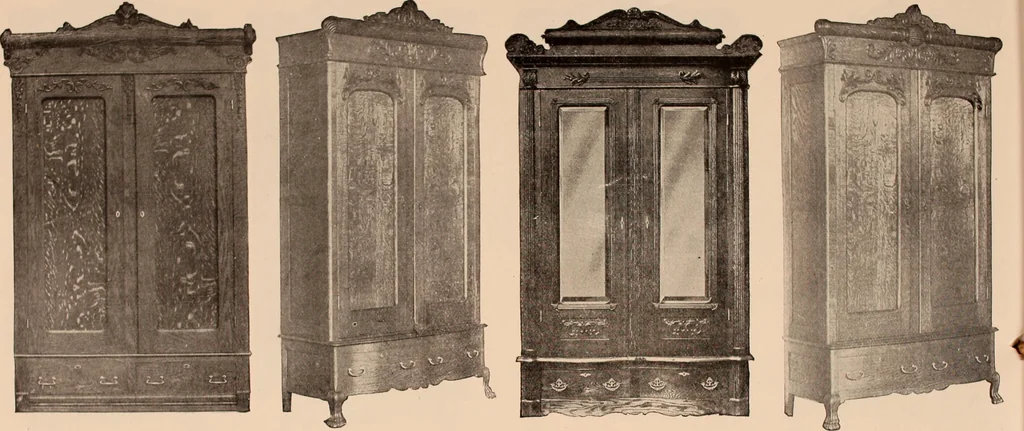 An illustration from Furniture catalogue season 1907-1908 / Baltimore Bargain House., 1907, leaf 91