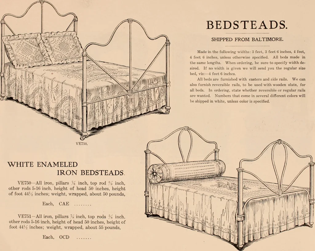 An illustration from Furniture catalogue season 1907-1908 / Baltimore Bargain House., 1907, leaf 95