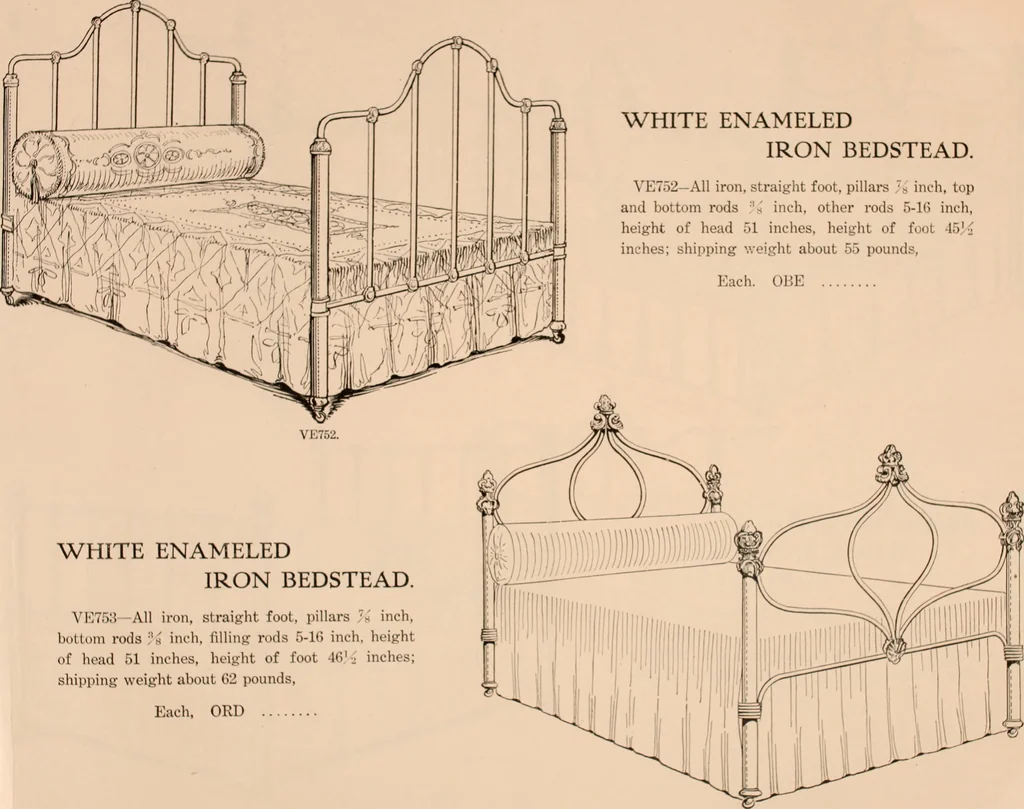 An illustration from Furniture catalogue season 1907-1908 / Baltimore Bargain House., 1907, leaf 96