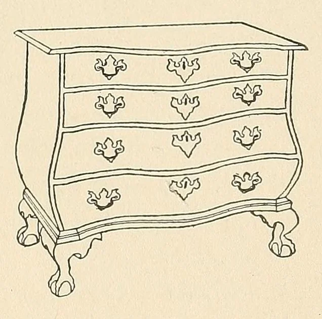 An illustration from The furniture collectors' glossary, 1913, leaf 32