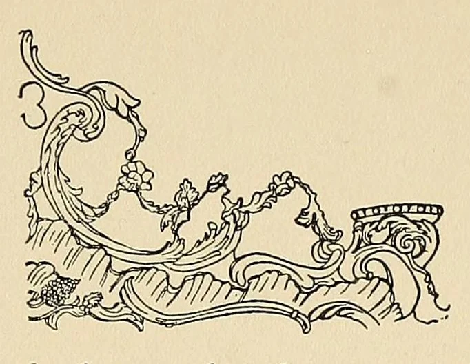 An illustration from The furniture collectors' glossary, 1913, leaf 59