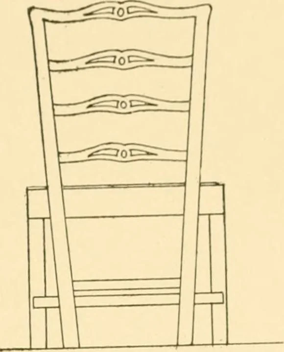 An illustration from Furniture designing and draughting;, 1900, leaf 46