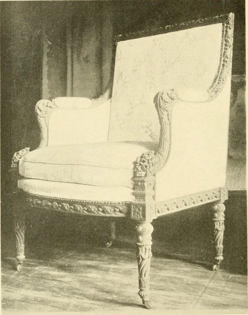 An illustration from Furniture designing and draughting;, 1900, leaf 5