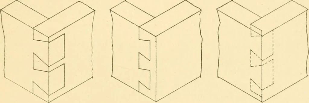 An illustration from Furniture designing and draughting;, 1900, leaf 70