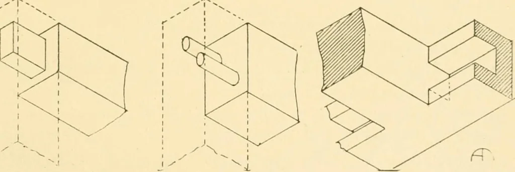 An illustration from Furniture designing and draughting;, 1900, leaf 70