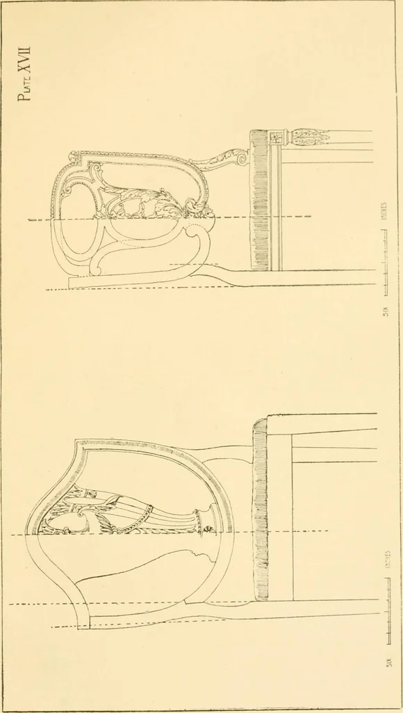 An illustration from Furniture designing and draughting;, 1900, leaf 94