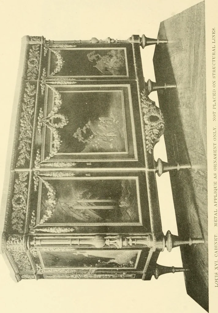 An illustration from Furniture designing and draughting;, 1900, leaf 99