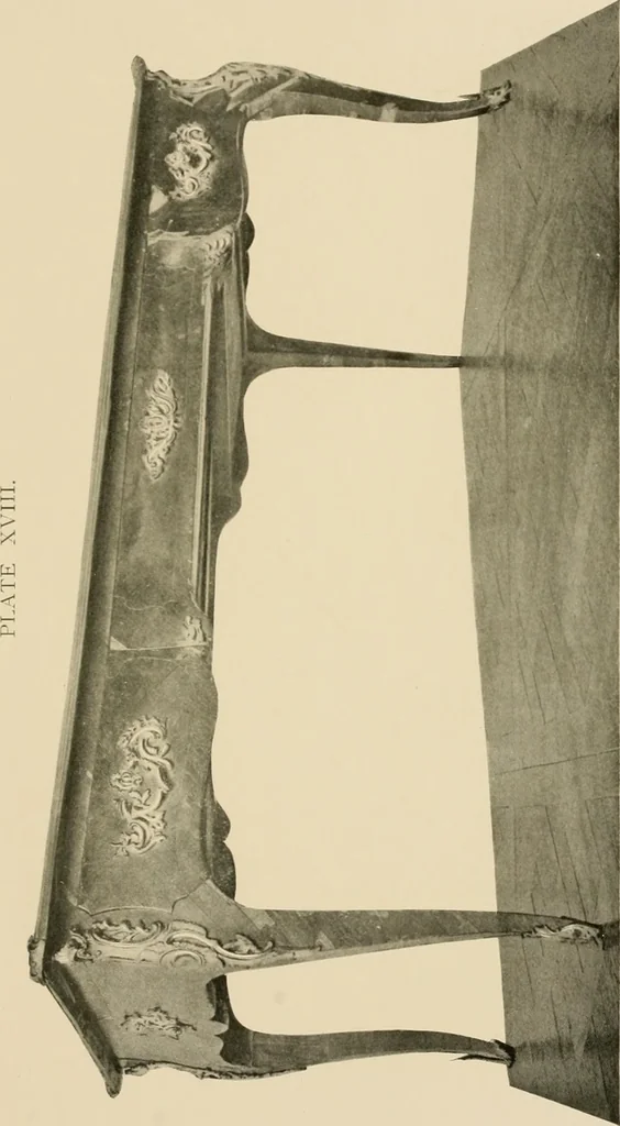 An illustration from Furniture designing and draughting, notes on the elementary forms, methods of construction and dimensions of common articles of furniture, 1914, leaf 102