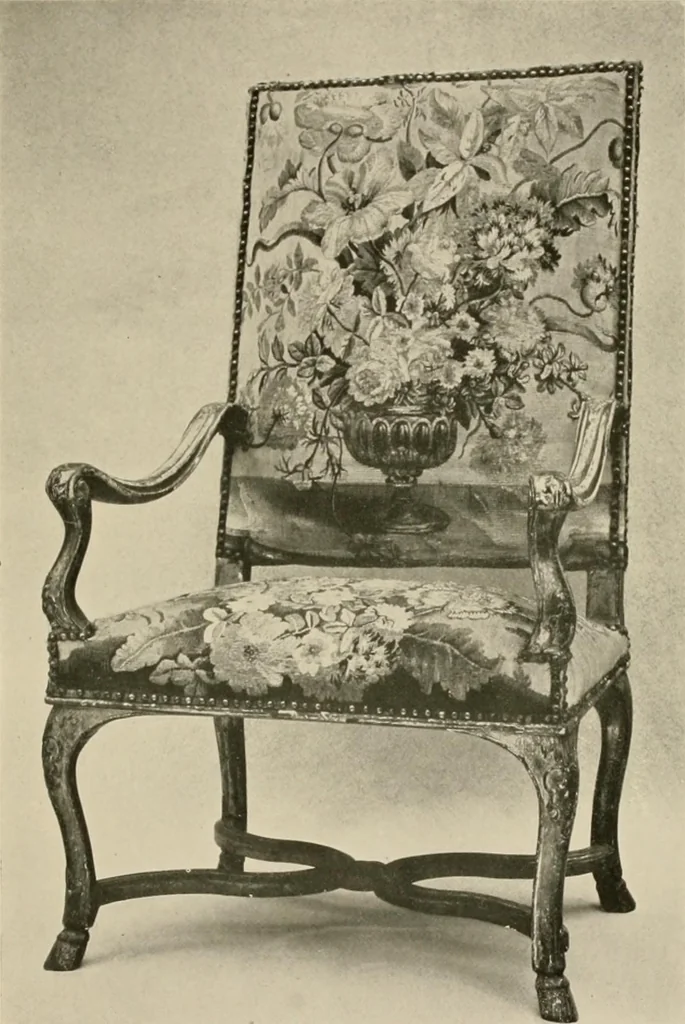 An illustration from Furniture designing and draughting, notes on the elementary forms, methods of construction and dimensions of common articles of furniture, 1914, leaf 106