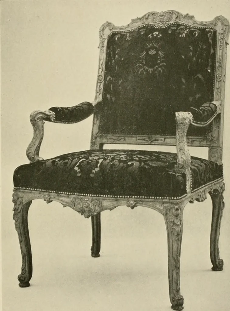 An illustration from Furniture designing and draughting, notes on the elementary forms, methods of construction and dimensions of common articles of furniture, 1914, leaf 108