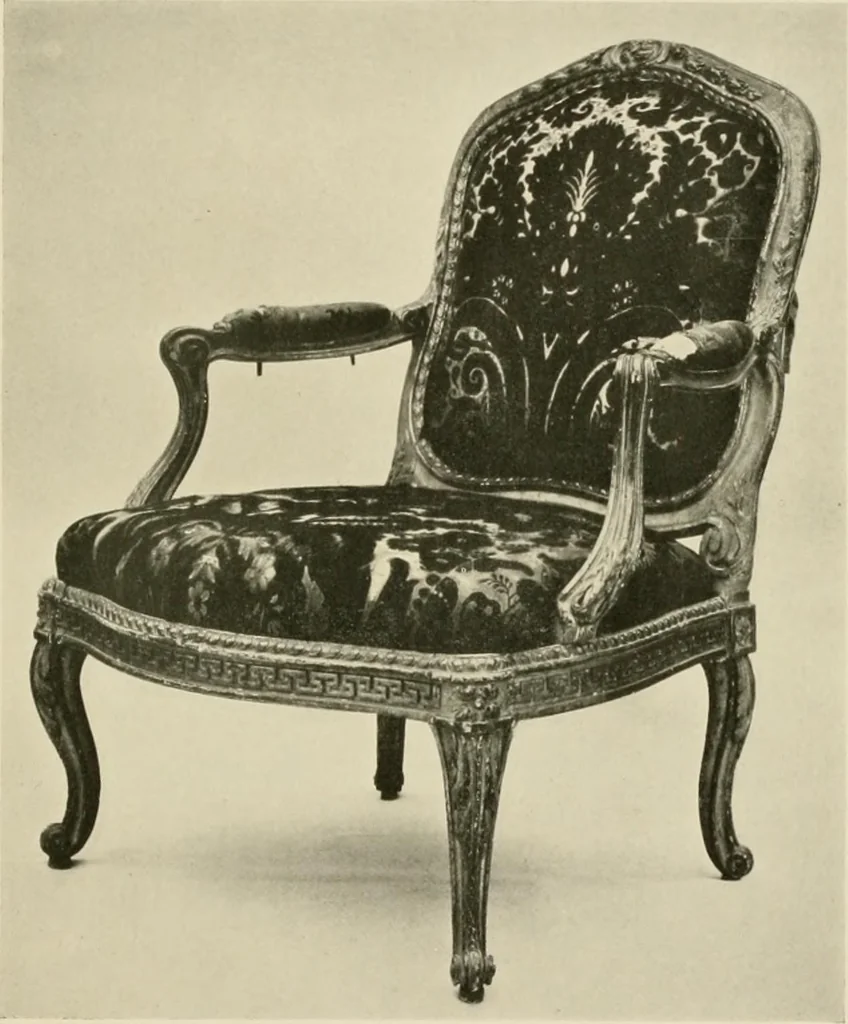 An illustration from Furniture designing and draughting, notes on the elementary forms, methods of construction and dimensions of common articles of furniture, 1914, leaf 110
