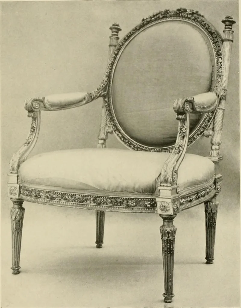 An illustration from Furniture designing and draughting, notes on the elementary forms, methods of construction and dimensions of common articles of furniture, 1914, leaf 112