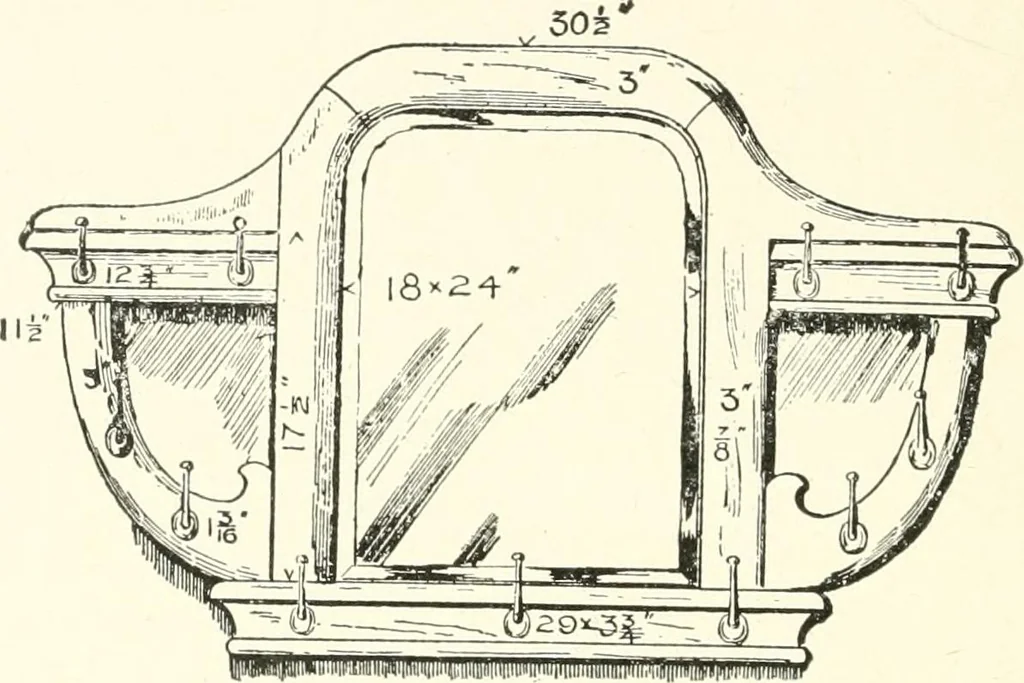 An illustration from Furniture for the craftsman; a manual for the student and machanic, 1914, leaf 139