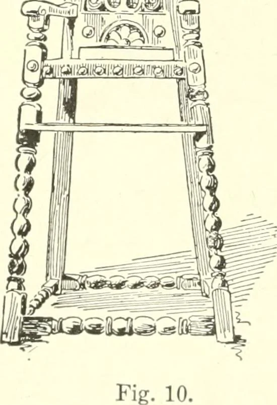 An illustration from Furniture for the craftsman; a manual for the student and machanic, 1914, leaf 17