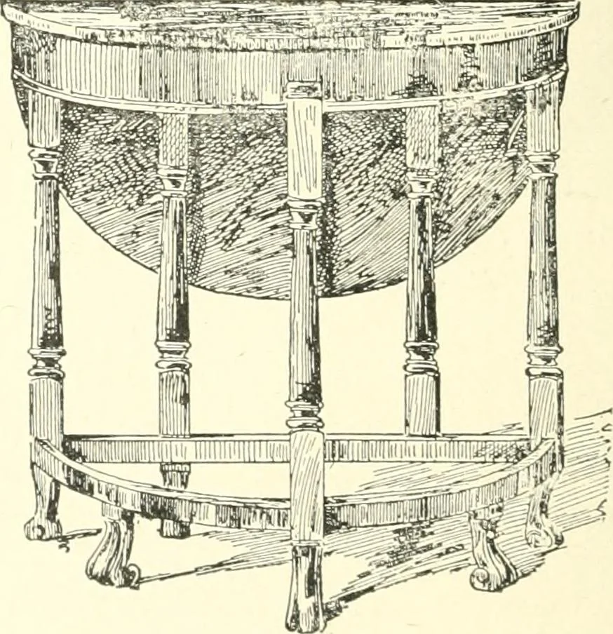 An illustration from Furniture for the craftsman; a manual for the student and machanic, 1914, leaf 17