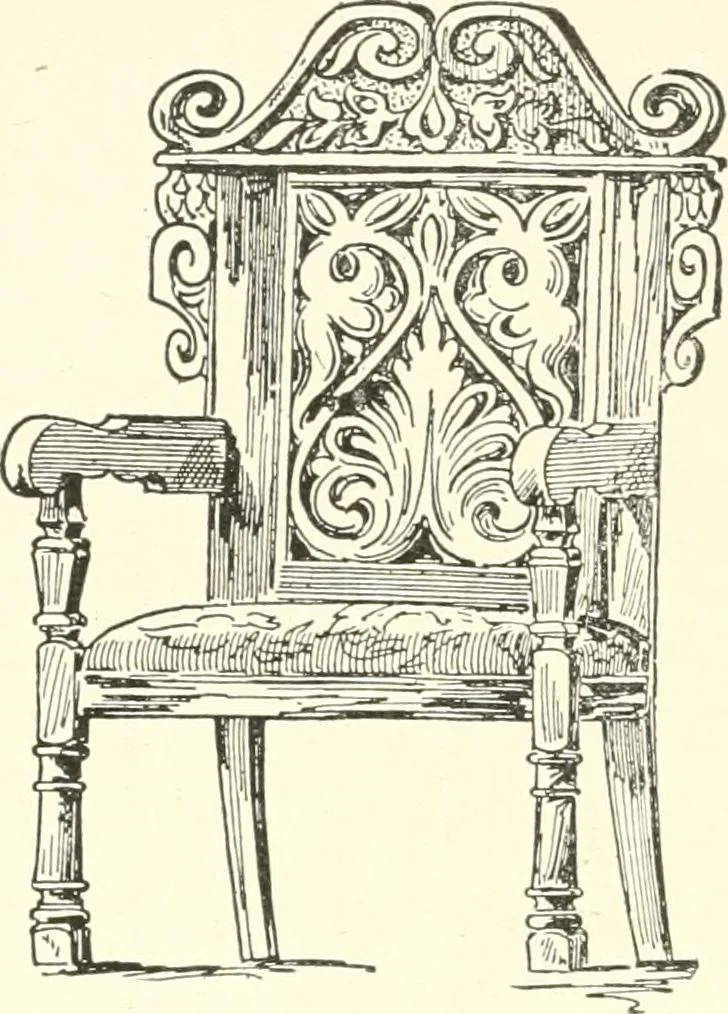 An illustration from Furniture for the craftsman; a manual for the student and machanic, 1914, leaf 17