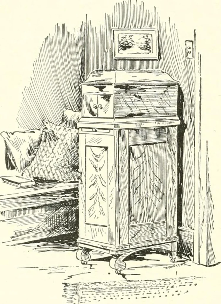 An illustration from Furniture for the craftsman; a manual for the student and machanic, 1914, leaf 189