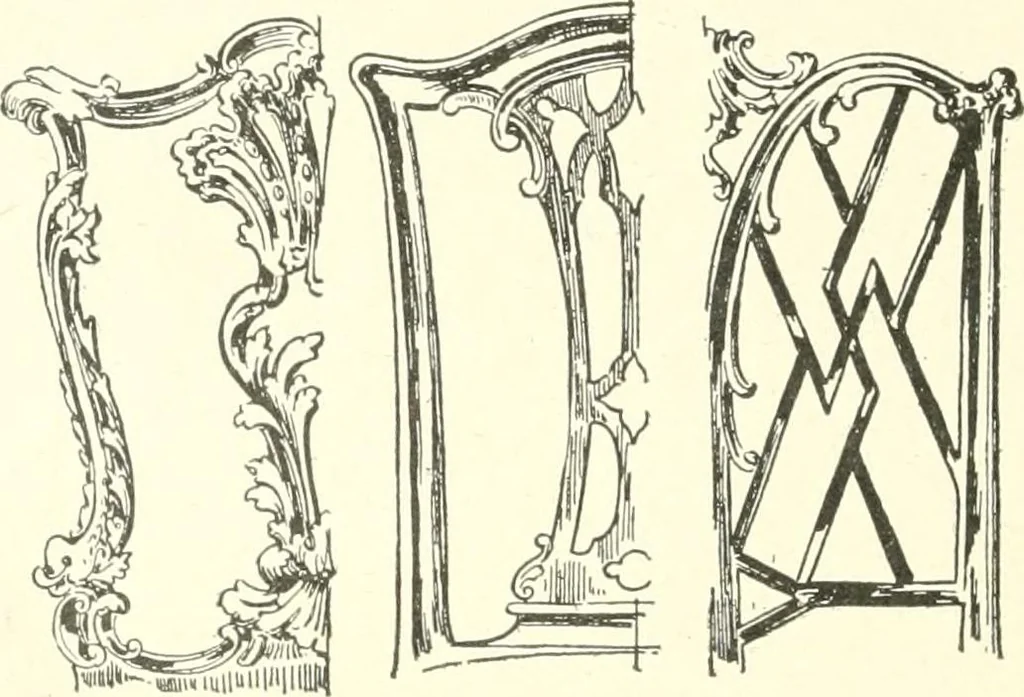 An illustration from Furniture for the craftsman; a manual for the student and machanic, 1914, leaf 23